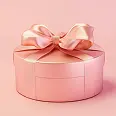 Bow Made Paper Gift Box